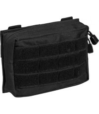 Чёрная поясная сумка MOLLE, маленькая