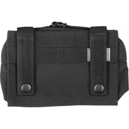 Чёрная поясная сумка MOLLE, маленькая