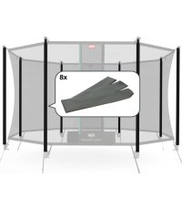 Drošības tīkla uzmavas Berg Comfort (197 cm) (8 gab.)