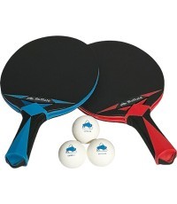 Buffalo Duo outdoor table tennis bat set
