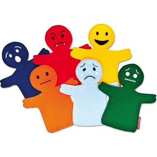 Izglītojošas roku lelles – Emocijas