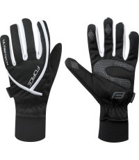 FORCE Ultra Tech ziemas cimdi (melni/balti) XXL