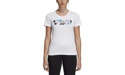 Adidas AOP Pack Tee II blouse, White DV3024