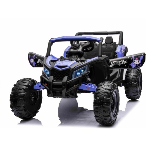 Elektromobilis Buggy ATV Defend 4x4 KUROMI, violets