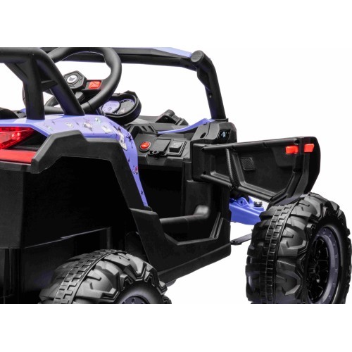 Elektromobilis Buggy ATV Defend 4x4 KUROMI, violets