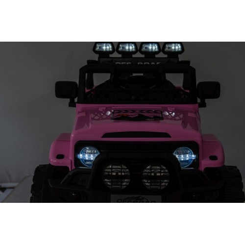 Elektromobilis Off-Road CLIMBER rozā