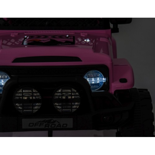 Электромобиль Off-Road CLIMBER розовый