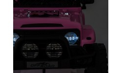 Электромобиль Off-Road CLIMBER розовый