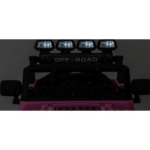 Elektromobilis Off-Road CLIMBER rozā