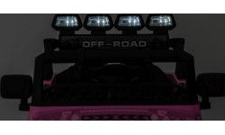 Elektromobilis Off-Road CLIMBER rozā