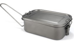 Origin Outdoors pusdienu kastīte 2 in 1 Titanium