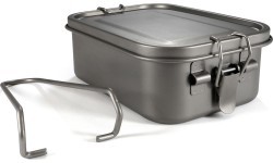 Origin Outdoors pusdienu kastīte 2 in 1 Titanium
