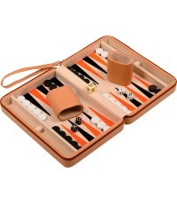 Philos Leros backgammon travel game
