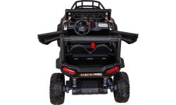 Elektromobilis Buggy UTV, melns