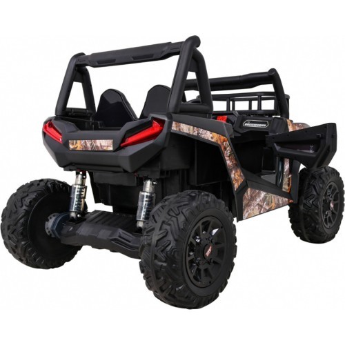 Elektromobilis Buggy UTV, melns