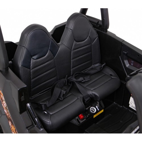 Elektromobilis Buggy UTV, melns