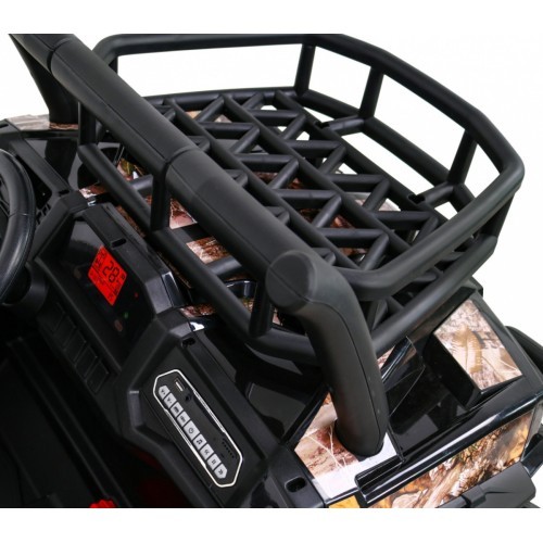Elektromobilis Buggy UTV, melns