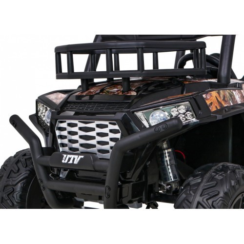 Elektromobilis Buggy UTV, melns