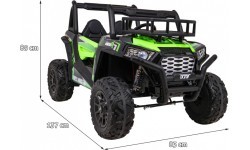 UTV Green Buggy transportlīdzeklis