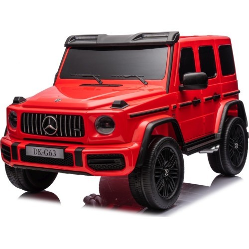 Elektromobilis Mercedes Benz G63 AMG XXL, sarkans