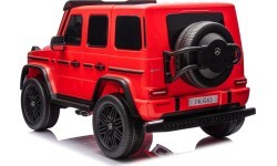 Elektromobilis Mercedes Benz G63 AMG XXL, sarkans