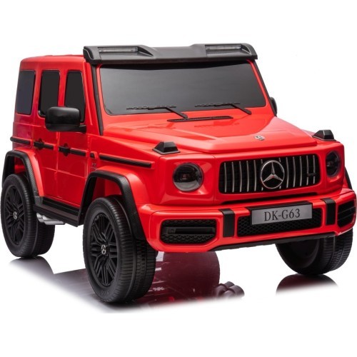 Elektromobilis Mercedes Benz G63 AMG XXL, sarkans