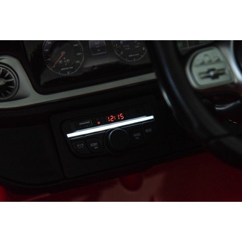 Elektromobilis Mercedes Benz G63 AMG XXL, sarkans
