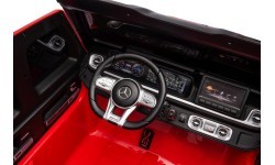 Elektromobilis Mercedes Benz G63 AMG XXL, sarkans