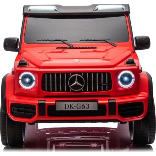 Elektromobilis Mercedes Benz G63 AMG XXL, sarkans