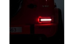 Elektromobilis Mercedes Benz G63 AMG XXL, sarkans