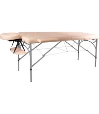 Massage Table inSPORTline Tamati 2-Piece Aluminium - Creamy White