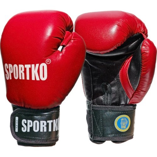 Boksa cimdi SportKO PK1 - Sarkans
