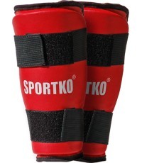 Apakšstilbu aizsargi SportKO 332 - Sarkans