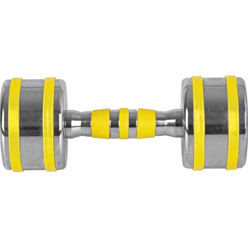 Hromēts hantele inSPORTline Yellsteel 7 kg
