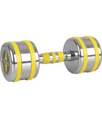 Hromēts hantele inSPORTline Yellsteel 9 kg