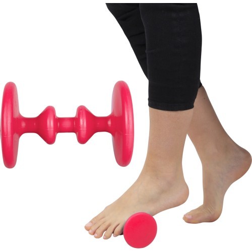 Pēdu masieris inSPORTline Emms - Red
