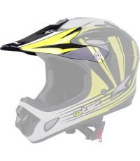 Rezerves naga ķiverei FS-605 W-TEC - Dzeltens ar grafiku