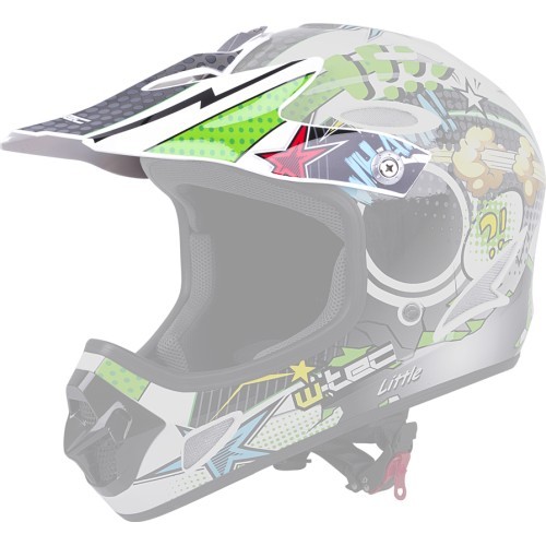 Replacement Peak for FS-605 Helmet W-TEC - Cartoon