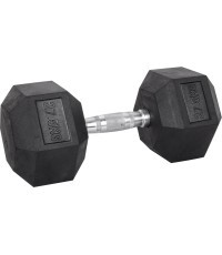 Гексагональная гантель inSPORTline Hexsteel 27,5 кг