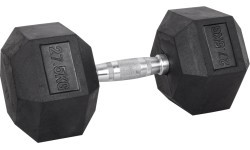 Sešstūra hantele inSPORTline Hexsteel 27,5 kg