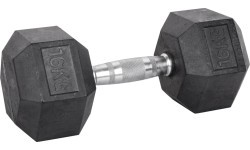 Sešstūra hantele inSPORTline Hexsteel 16 kg