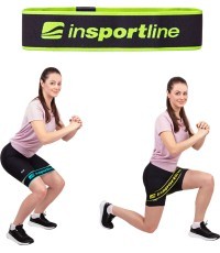 Бандаж для сопротивления inSPORTline Hiplop S - Fluo Green