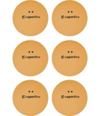 Galda tenisa bumbiņas inSPORTline Elisenda S2 - 6gab. - Orange