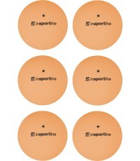 Galda tenisa bumbiņas inSPORTline Elisenda S1 - 6gab. - Orange