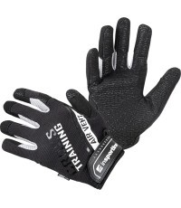 Fitnesa cimdi inSPORTline Taladaro - Black-White