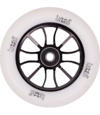 Scooter Wheels LMT S, 110mm, w/ ABEC, 9 Bearings - Black/White