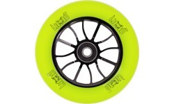 Scooter Wheels LMT S, 110mm, w/ ABEC, 9 Bearings - Black / Green
