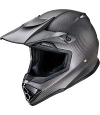 Motokrosa ķivere W-TEC Crosscomp - Carbon matēts