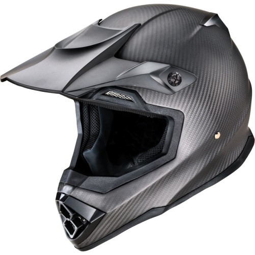 Motokrosa ķivere W-TEC Crosscomp - Carbon matēts