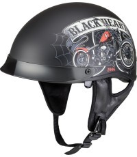 Мотоциклетный шлем W-TEC Black Heart Rednut - Motorcycle/Matt Black